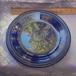 4 fiesta-ware 10.5 in plate in cobalt blue